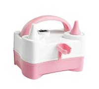 Pompa for palloncini elettrica a due fori, strumento portatile for gonfiare palloncini for feste di compleanno, mini gonfiatore da tavolo