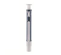 Pompa for pipette a rilascio rapido da 2 ml/10 ml/25 ml, manuale, da utilizzare con pipetta di trasferimento graduata(2ml)
