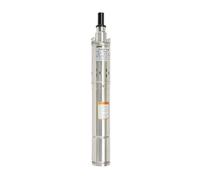 Pompa For Pozzi Profondi, A Vite, Sommergibile For Da 250 W, 3 Pollici, For Acqua In Acciaio Inossidabile, Di Aspirazione For Cisterna 0,33 HP Alta Efficienza Completezza