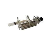 Pompa for siringa da banco di precisione, pompa for laboratorio, for con elica, campionamento for erogatore colla controller ultima generazione per uso fai da te(Grey)