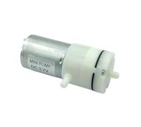 Pompa for vuoto a membrana con motore 370 da 3,7 V, 6 V e 12 V, pompa for aspirazione a pressione negativa, pompa for tiralatte fai da te, gonfiatore for acquario(DC 3.7V)