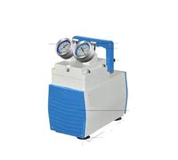 Pompa for vuoto a membrana, filtro di aspirazione da laboratorio, pressione positiva e negativa, piccola pompa multi-tap anticorrosione, senza olio Uso industriale(HG-30D)