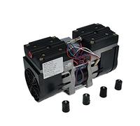 Pompa for vuoto a membrana oilless TC-100 Pompa mute medica da 100w con flusso di vuoto 24L/min utilizzato nell'industria chimica, spray