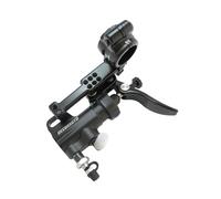 Pompa Freno a Pollice Accossato, Pistone Ø 10,5 mm, Leva Corta con staffa di supporto