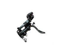 POMPA FRENO A POLLICE LEVA CURVA 10.5MM + STAFFA DI SUPPORTO ACCOSSATO