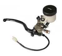 Pompa freno Accossato radiale anteriore 19X18 in alluminio anodizzata naturale per Ducati Monster 797 + dal 2017 al 2020 (CC 800)