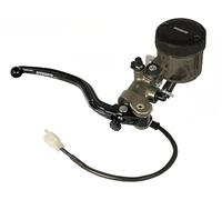 Pompa freno Accossato radiale anteriore 19X18 in alluminio anodizzata naturale per Ducati Multistrada 1200 S GT dal 2013 al 2014 (CC 1200)