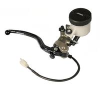 Pompa freno Accossato radiale anteriore 19X18 in alluminio anodizzata naturale per Ducati Multistrada 1200 S GT dal 2013 al 2014 (CC 1200)