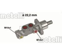 Pompa freno Alluminio 05-0365 METELLI per PEUGEOT CITROËN
