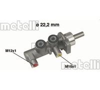 Pompa freno Alluminio 05-0380 METELLI per OPEL CORSA C CORSA C Furgone/hatchback