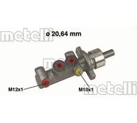 Pompa freno Alluminio 05-0416 METELLI per RENAULT CLIO II
