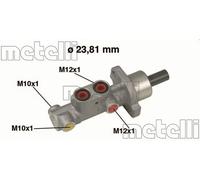 Pompa freno Alluminio 05-0631 METELLI per CITROËN PEUGEOT