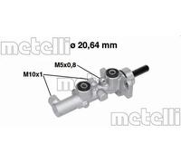 Pompa freno Alluminio 05-0734 METELLI per MAZDA 6 Hatchback 6 Tre volumi