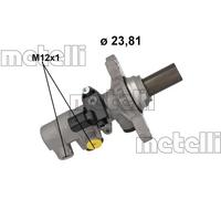 Pompa freno Alluminio 05-1216 METELLI per AUDI SKODA VW SEAT CUPRA
