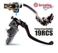 Pompa freno ANT radiale RCS PR 19X18-20 19RCS Brembo Racing + switch universale