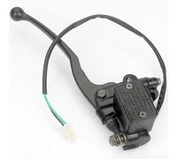 Pompa Freno Anteriore Maestra in Lega per YBR 125 2005-2015 - per cilindro Master Nero 14mm con Leva e per interruttore