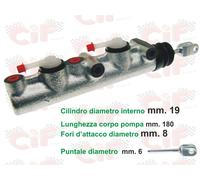 POMPA FRENO CIF DOPPIA MANDATA PIAGGIO APE TM CAR MAX DIESEL