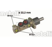 Pompa freno Ghisa 05-0228 METELLI per CITROËN PEUGEOT FIAT