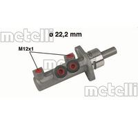 Pompa freno Ghisa 05-0403 METELLI per VW SEAT