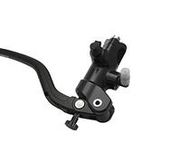 Pompa Freno - Lavorata CNC - 16X16 Con Corpo Pompa Anodizzato, Leva Fissa Lunga Nera (Pomello+Leva) per KTM SX (CC 250) 2T 2023-2025