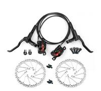 pompa freno leva Adatto per freni a disco idraulici Shimano MTB MT200 BR BL Mountain Bike Rotori da 160 mm Pinza per bicicletta Ricambi per ciclismo Leve freni per moto(MT200 without rotor)