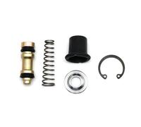 pompa freno leva Kit di riparazione pistone pompa freno frizione moto da 11 mm, 12,7 mm, 14 mm e 16 mm, kit di riparazione pistone cilindro principale Freno Leve di Frizione Maniglia(R 12.7mm Steel)