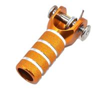 pompa freno leva Punta della leva del cambio in alluminio ricavata dal pieno CNC adatta per SX SXF EXC EXCF XCW XCF SMR CRF YZF WRF KXF KLX RMZ MX Enduro Leve freni per moto(Gold A)