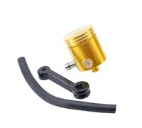 pompa freno leva Serbatoio del cilindro della frizione adatto per BAJAJ adatto per DUCATI adatto per Kawasaki adatto per Suzuki adatto per Honda CBR 600 Set leve freno e frizione per moto(Gold)