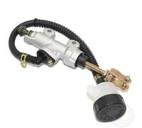 Pompa Freno Posteriore 1 pz Motociclo fuoristrada ATV Bici da spiaggia 50-250CC con pompa superiore del freno posteriore Pompa dell'olio Pompa del freno a pedale Pompa freno(Silvery)
