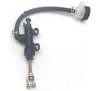 Pompa Freno Posteriore 1 pz Motociclo fuoristrada ATV Bici da spiaggia 50-250CC con pompa superiore del freno posteriore Pompa dell'olio Pompa del freno a pedale Pompa freno(Black)