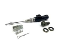 Pompa Freno Posteriore Moto di pompa freno frizione idraulica per moto ad alte prestazioni, cilindro e asta, pompa di trasferimento efficiente, accessori per motocross Pompa freno(Black)
