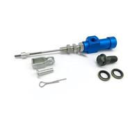 Pompa Freno Posteriore Moto di pompa freno frizione idraulica per moto ad alte prestazioni, cilindro e asta, pompa di trasferimento efficiente, accessori per motocross Pompa freno(Blue)