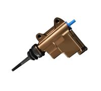 Pompa Freno Posteriore Moto Pompa freno idraulica universale per cilindro principale del freno posteriore per moto, pistone da 13 mm, adatta per moto da cross, quad, ATV Pompa Freno Posteriore(Bronze)