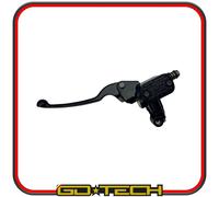 POMPA FRENO POSTERIORE MOTO SCOOTER UNIVERSALE Nera SINISTRA ATTACCO SPECCHIETTO