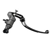 Pompa Freno Radiale Accossato 19x20 Con Leva Snodata Nera, Per Manubri Diametro 25,4 mm compatibile con HARLEY DAVIDSON LOW RIDER ST FAST JOHNNIE FXLRST del 2023 (CC 1917)