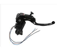 Pompa Freno Ready To Brake 16X16 Lavorata CNC Con Leva Snodata Lunga Nero per Ducati Scrambler Mach 2.0 dal 2018 al 2018, CC 800