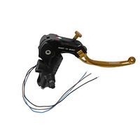 Pompa Freno Ready To Brake 16X16 Lavorata CNC Con Leva Snodata Lunga Oro per Ducati Scrambler Mach 2.0 dal 2018 al 2018, CC 800