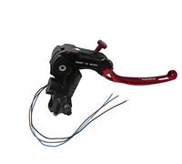 Pompa Freno Ready To Brake 19X18 Con Leva Snodata Lunga Rosso per Honda CBR 1000 RR Fireblade dal 2016 al 2022, CC 1000