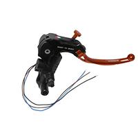 Pompa Freno Ready To Brake 19X20 Con Leva Snodata Lunga Arancio Con Supporto Specchietto M8 per Benelli Tornado Tre RS dal 2004 al 2005, CC 900