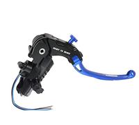 Pompa Freno Ready To Brake 19X20 Con Leva Snodata Lunga Blu per Aprilia RS 660 dal 2020 al 2022, CC 660