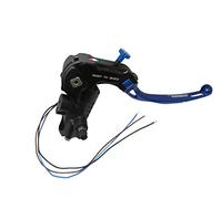 Pompa Freno Ready To Brake Prs 16X17-18-19 Lavorata CNC Con Leva Snodata Lunga Blu per Ducati Scrambler Mach 2.0 dal 2018 al 2018, CC 800