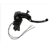 Pompa Freno Ready To Brake Prs 16X17-18-19 Lavorata CNC Con Leva Snodata Lunga Nero per Ducati Scrambler Mach 2.0 dal 2018 al 2018, CC 800