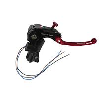 Pompa Freno Ready To Brake Prs 16X17-18-19 Lavorata CNC Con Leva Snodata Lunga Rosso per Ducati Scrambler Mach 2.0 dal 2018 al 2018, CC 800