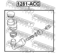 FEBEST 1281-ACC Pompa della frizione
