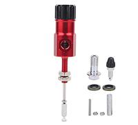 Pompa frizione freno moto Kit di aggiornamento idraulico universale in lega di alluminio Parte di ricambio durevole ad alte prestazioni per accessori per biciclette moto (Rosso)