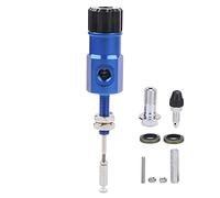Pompa frizione freno moto Kit di aggiornamento idraulico universale in lega di alluminio Parte di ricambio durevole ad alte prestazioni per accessori per biciclette moto (Blu)