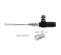 pompa frizione idraulica moto + Hydraulic Clutch M10x1.25mm Pompa freno universale per cilindro maestro pompa(Nero)