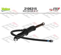 Pompa frizione Plastica per veicolo con guida a Sx 2106315 VALEO per CITROËN
