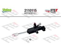 Pompa frizione Plastica per veicolo con guida a Sx 2110115 VALEO per AUDI SKODA