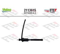 Pompa frizione Plastica per veicolo con guida a Sx 2113615 VALEO per RENAULT